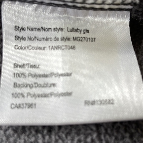 SzM Girls McKinley Lullaby Waterproof/Windproof Long Softshell jacket grey EUC - Picture 11 of 11